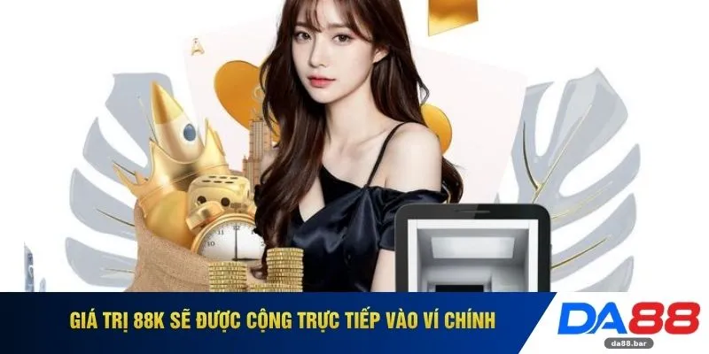 Vòng Quay May Mắn Nhận Giftcode 88k - Độc Quyền Trong 3 Giây 3 Giá trị 88k sẽ được cộng trực tiếp vào ví chính